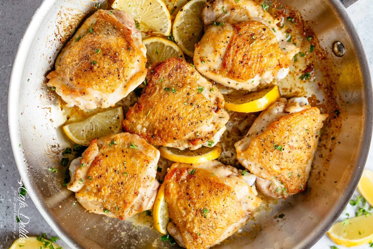 Moroccan Lemon Chicken