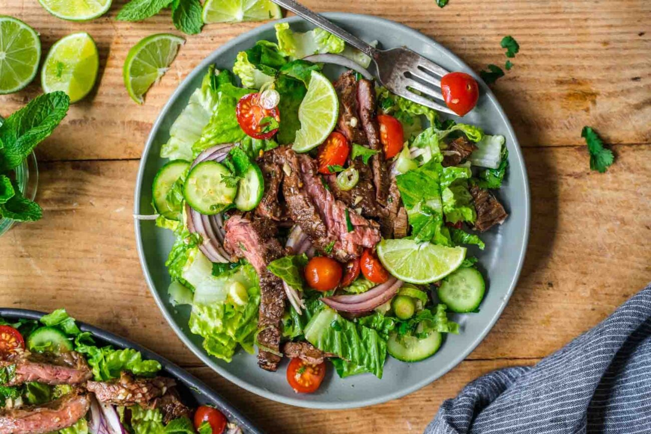 Spicy Beef Salad (Thai Style)